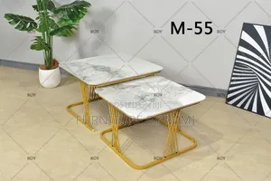  Promo! Luxury 2-in-1 Marble/ Center Coffee Table.