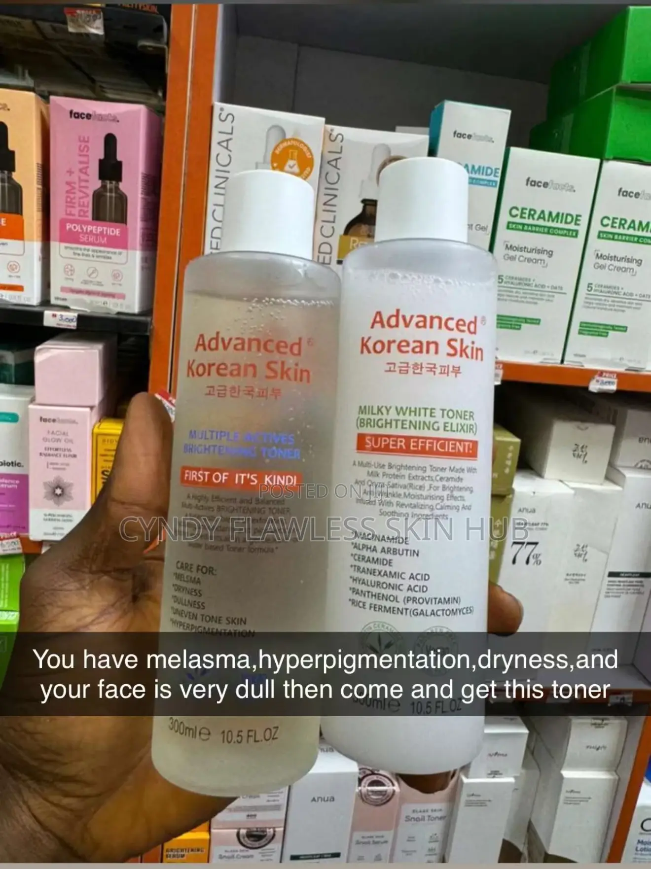 Acne Dark Spot Treatment Face Care Set