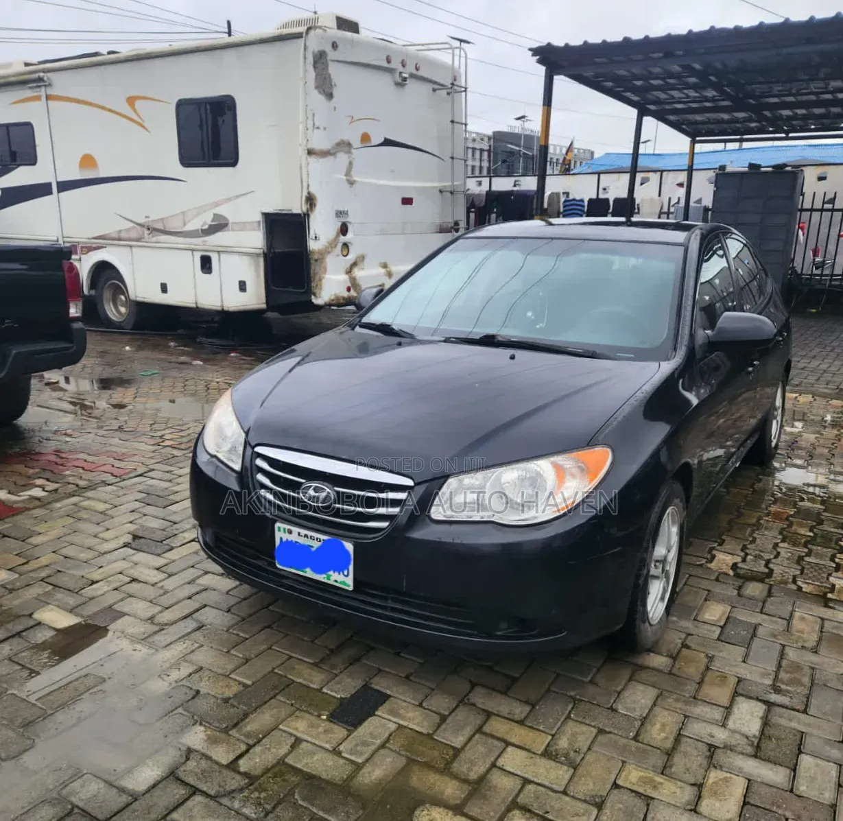 Hyundai Elantra 2008 Black