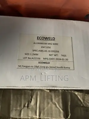Ecoweld Branded Aluminium MIG Welding Wire, Specifically Alloy KM 5356