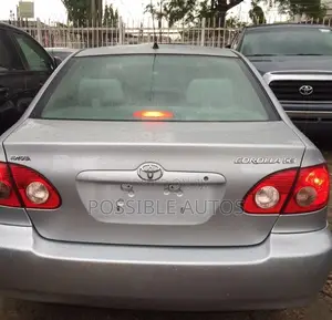 Toyota Corolla Sedan 2003 Silver