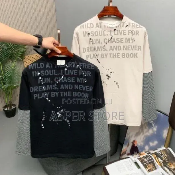 Well Branded Double Sleeve Hand Top