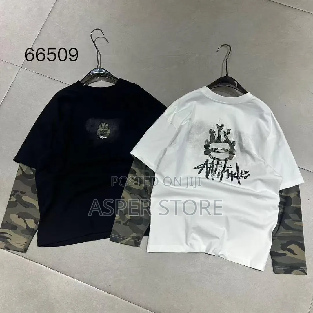 Well Branded Double Sleeve Hand Top