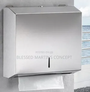 Wall Mounted Stainless Steel Towel Paper (Serviette) Dispenser