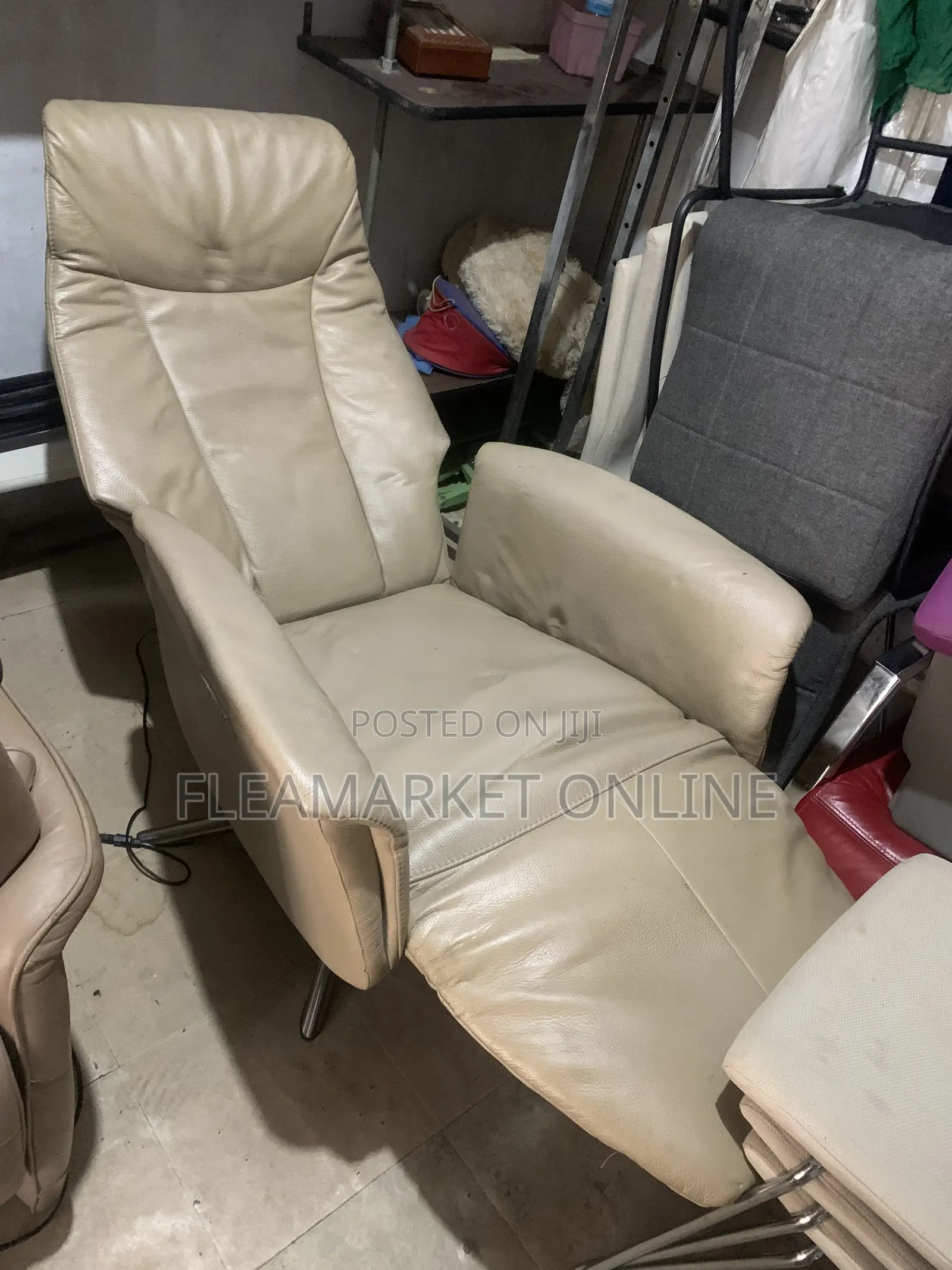 Leather Recliner Imported Chair