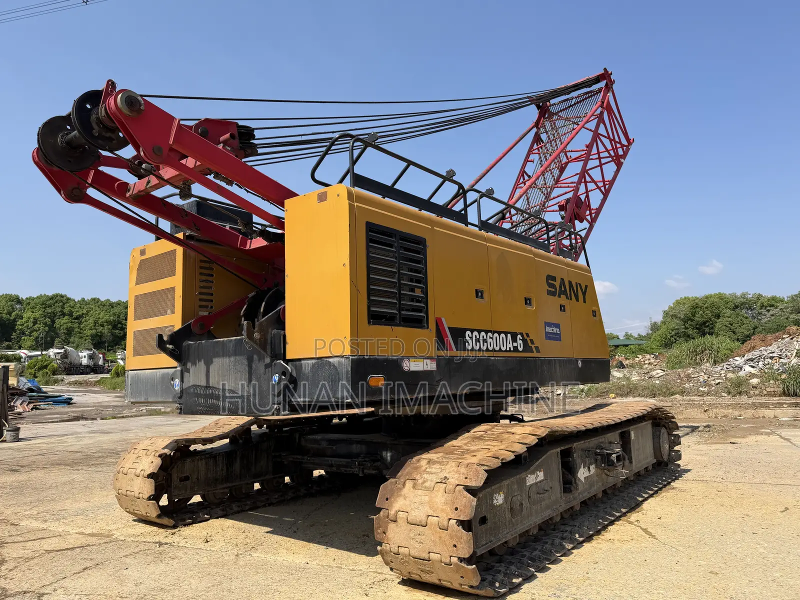 Foreign Used Sany 60 Tons Crawler Crane 2021