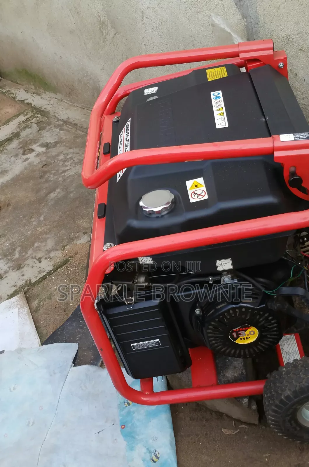 2months Used Original First Batch Fireman 7.5KVA