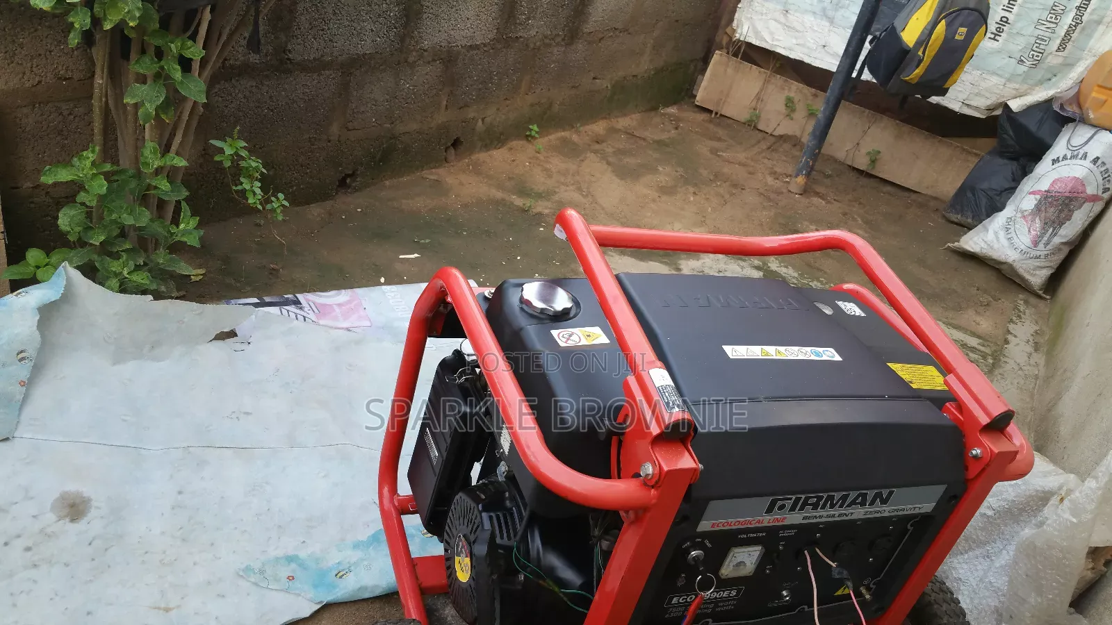 2months Used Original First Batch Fireman 7.5KVA