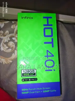 Infinix Hot 40i 128 GB Blue