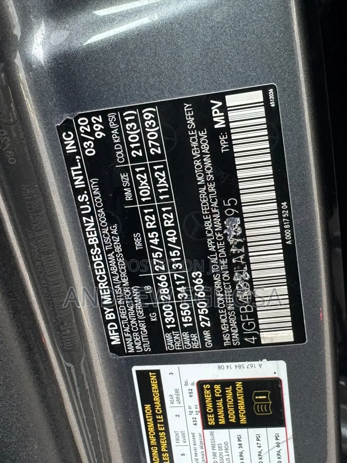 Honda Accord 2003 Blue