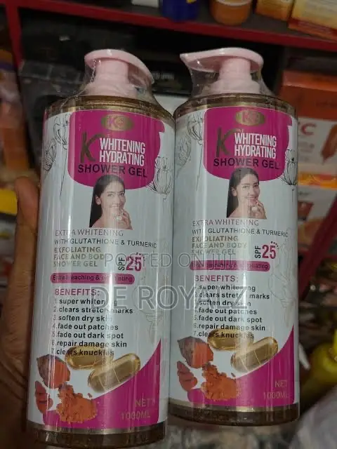 K Whitening Hydrating Shower Gel
