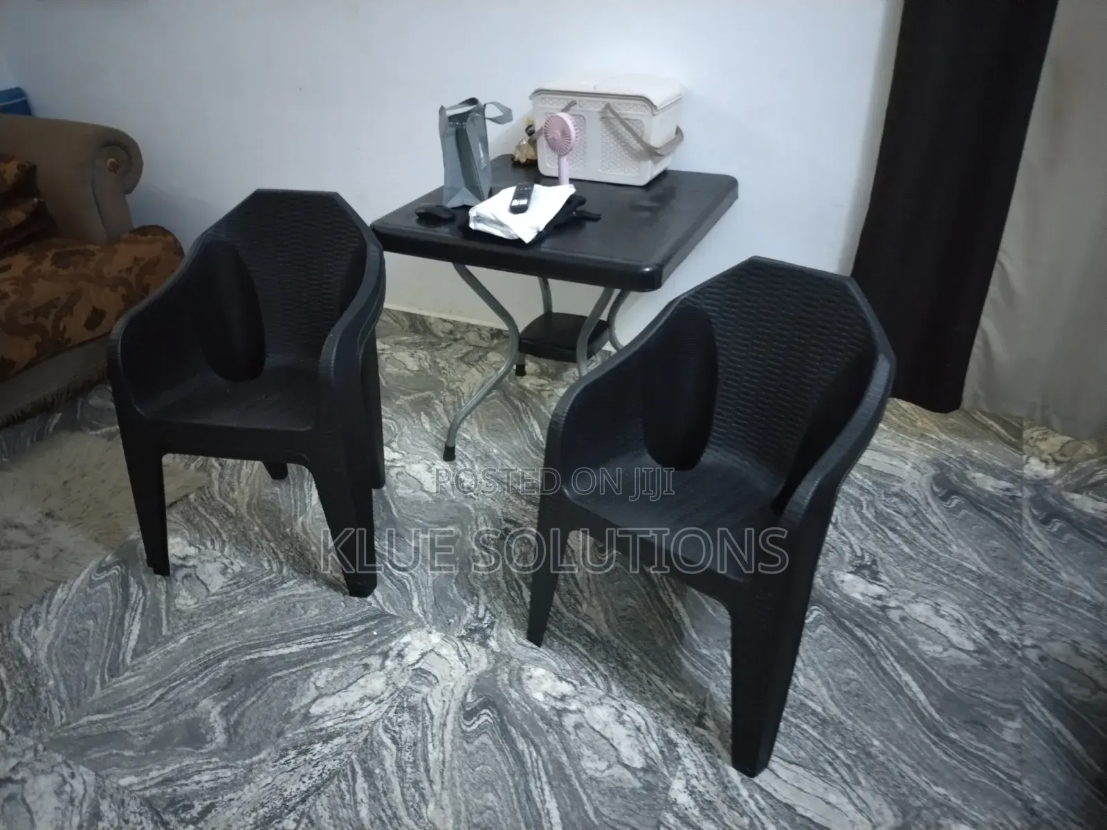 Black Plastic Chairs