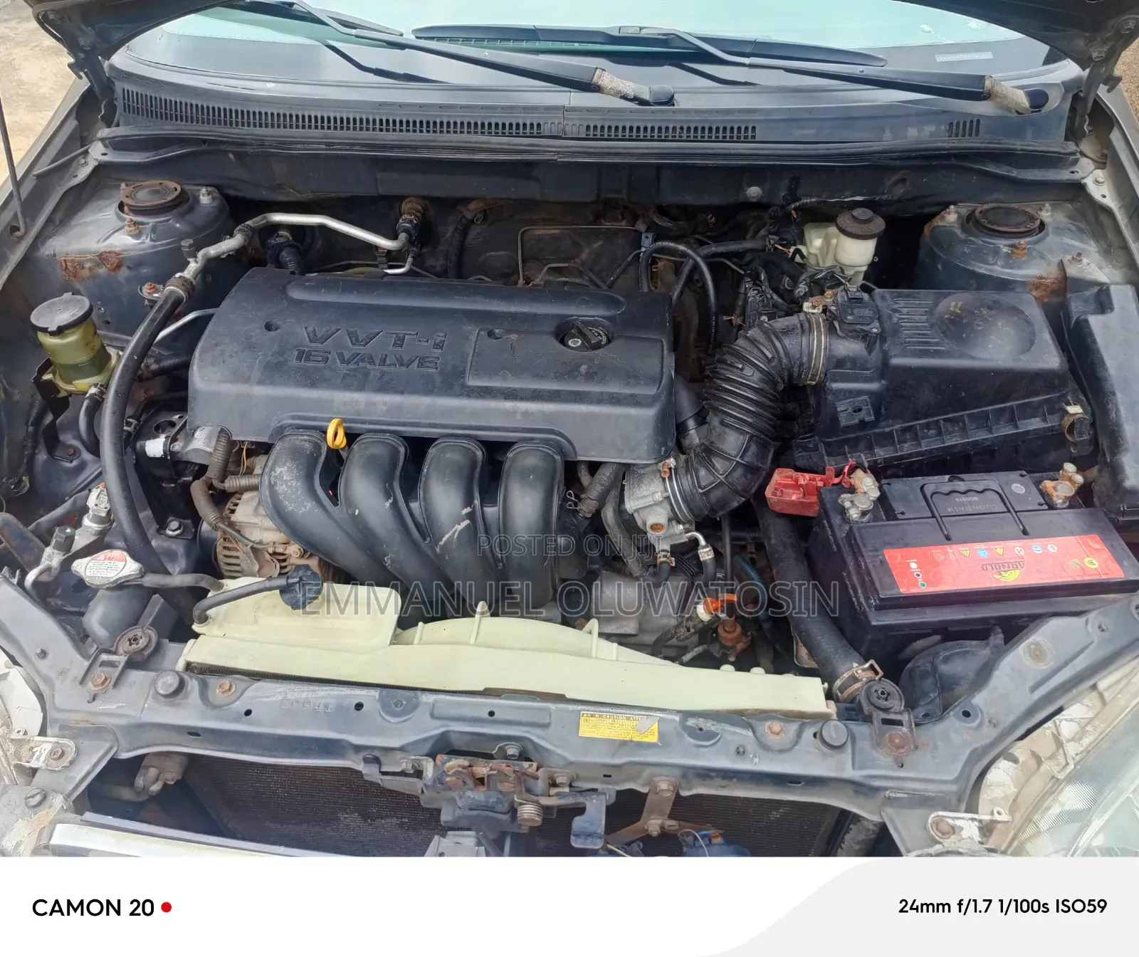 Toyota Corolla 2007 Gray