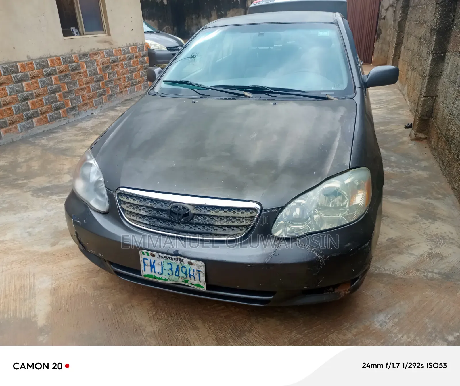 Toyota Corolla 2007 Gray