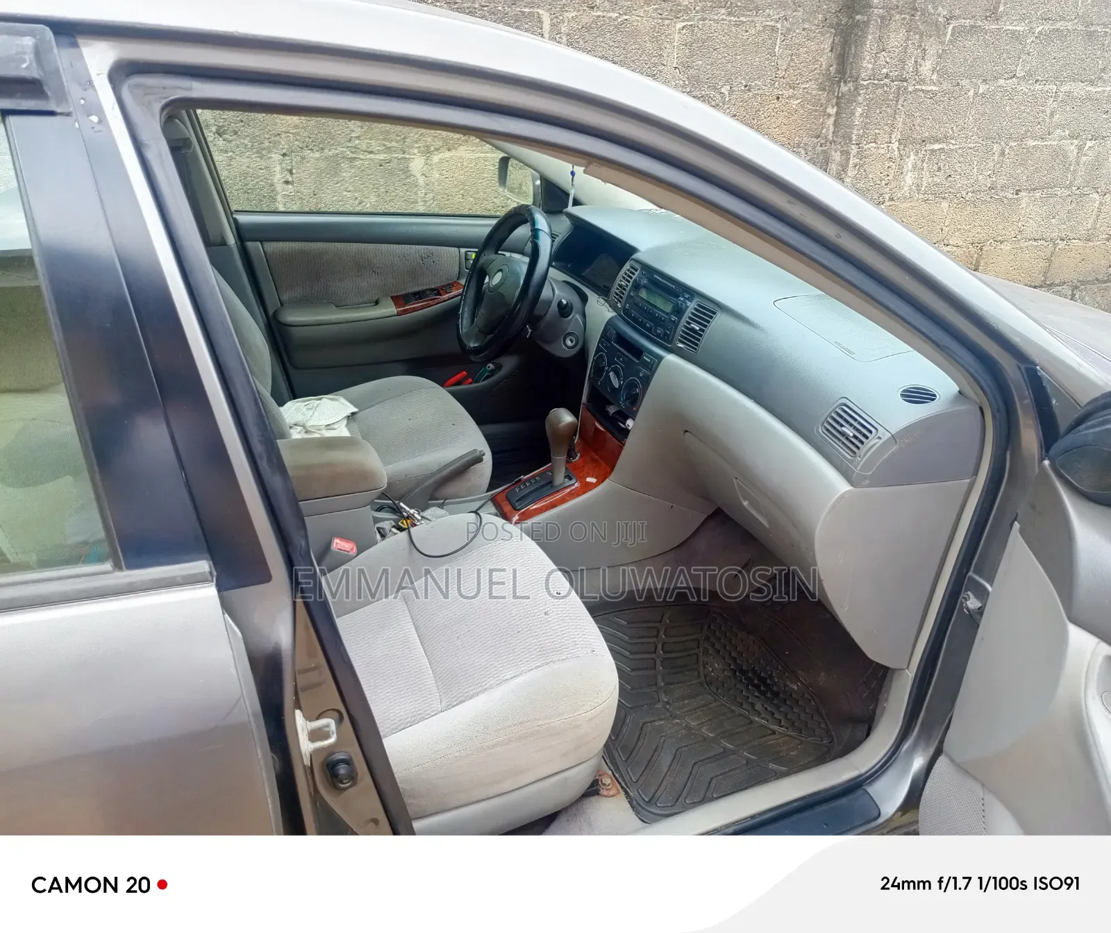 Toyota Corolla 2007 Gray