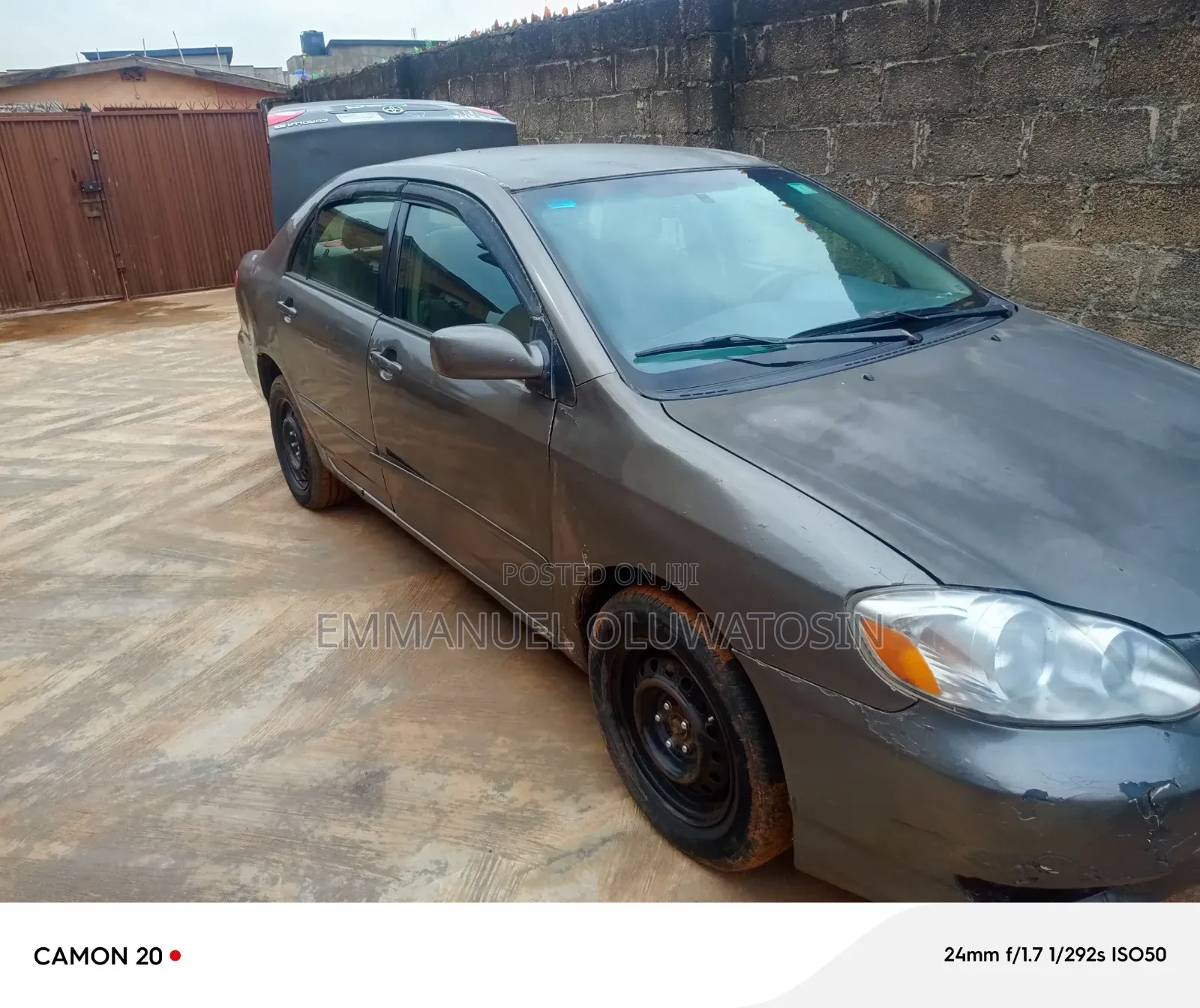 Toyota Corolla 2007 Gray
