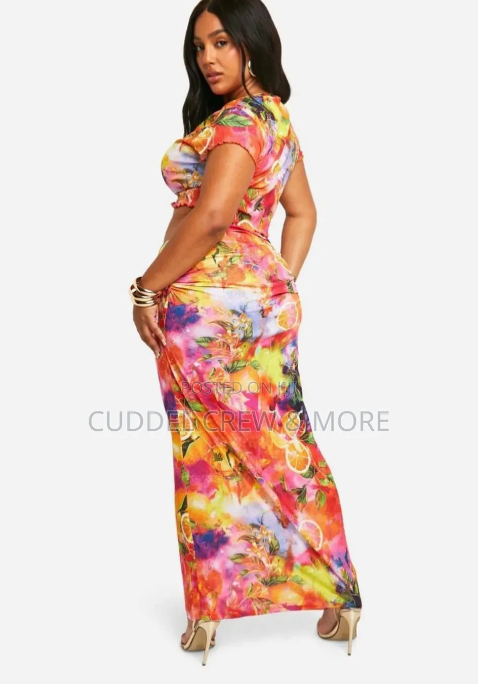 Boohoo Fruit Print Set