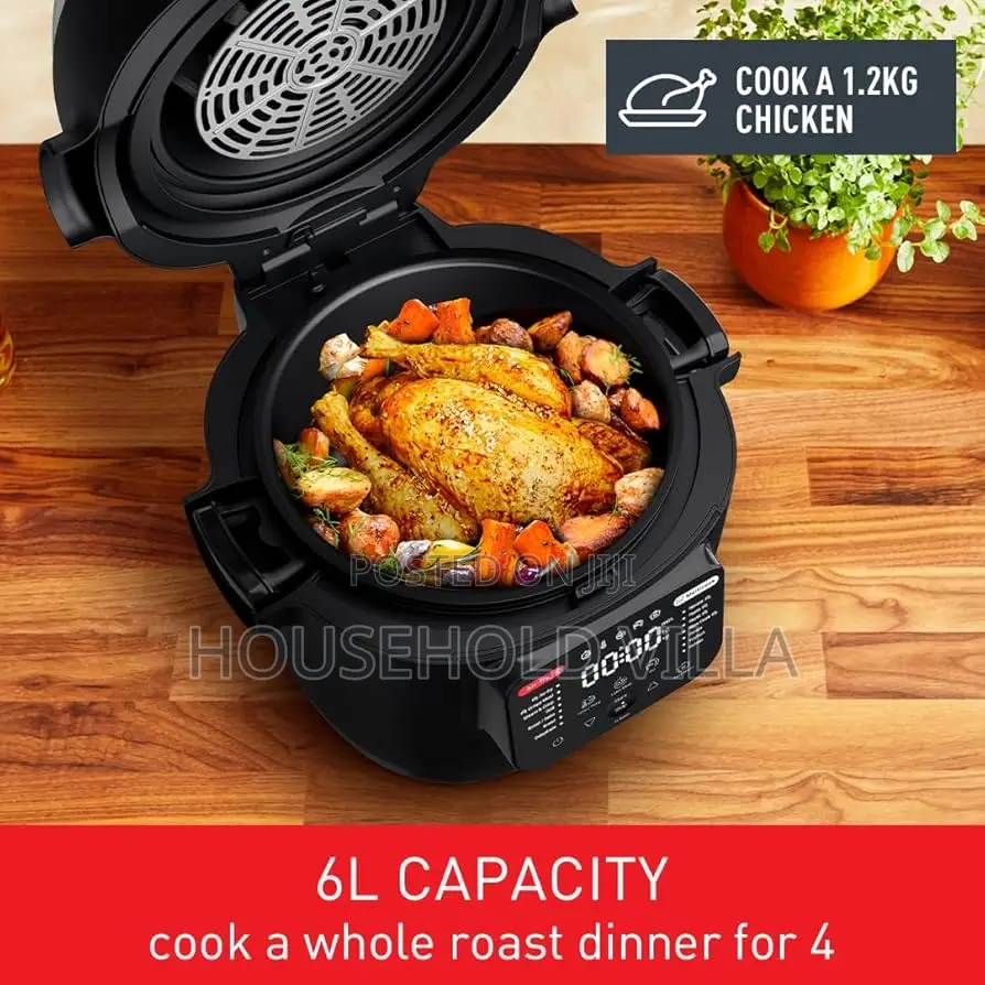 Tefal Rapid Multi Cooker Air Fryer,Auto Stirring Tech,14 Programmes