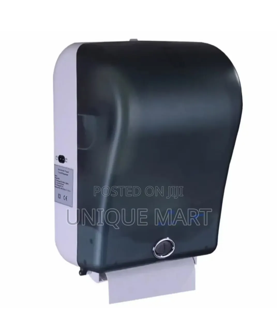 Automatic Wall Mounted Black Color Tissue Paper Roll Dispenser