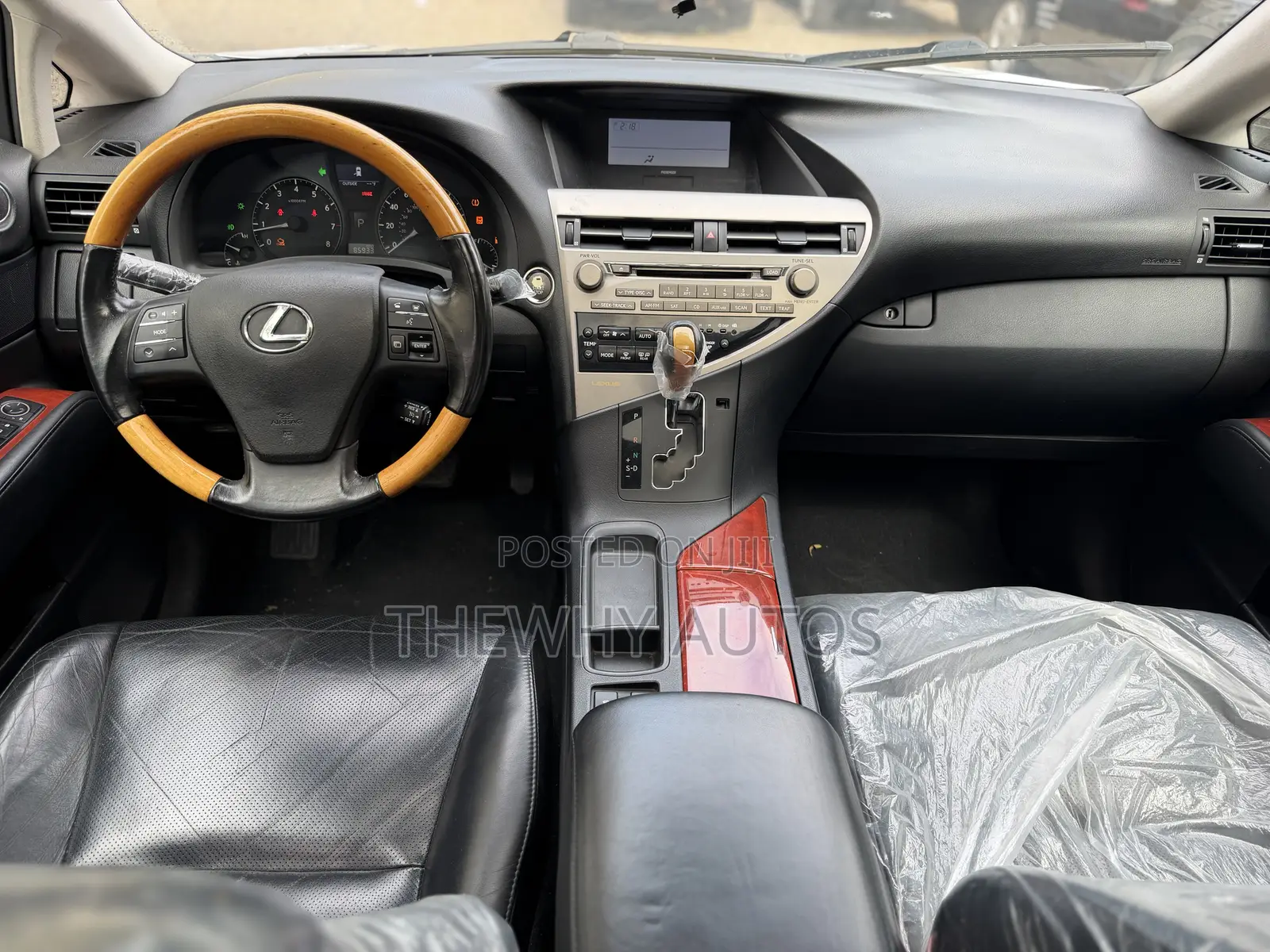Lexus RX 350 2010 Silver