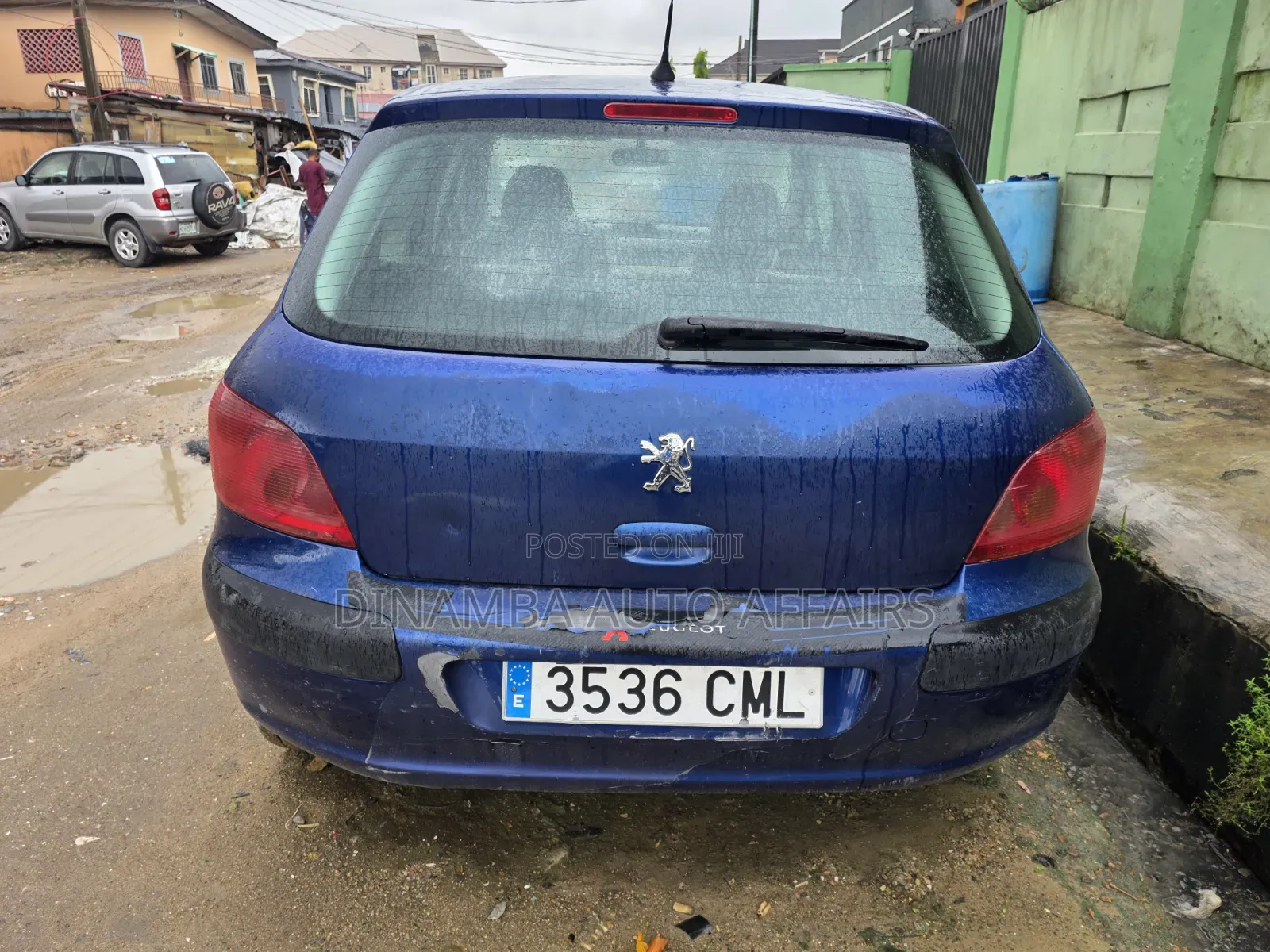 Peugeot 307 2008 Blue