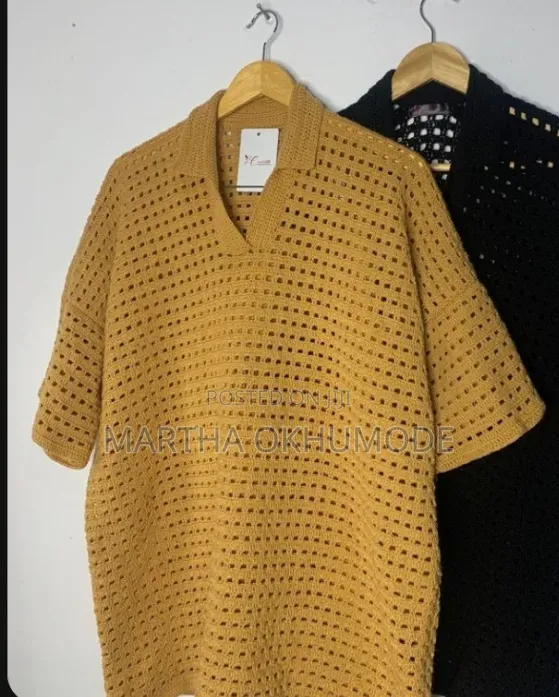 Crochet Men Shirt