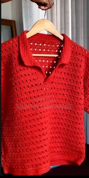 Crochet Men Shirt