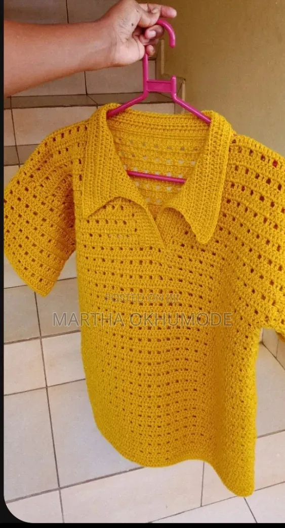 Crochet Men Shirt