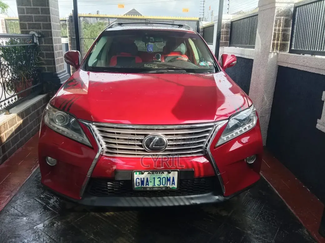 Lexus RX 2010 Red