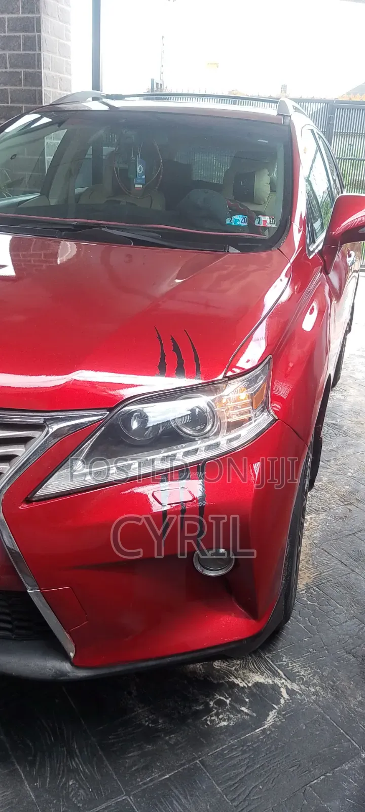 Lexus RX 2010 Red