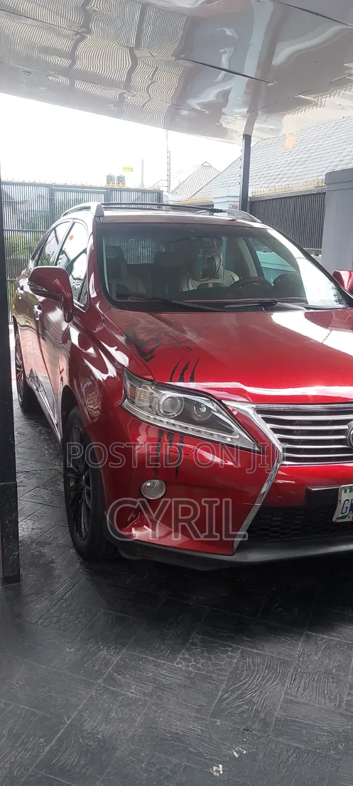 Lexus RX 2010 Red