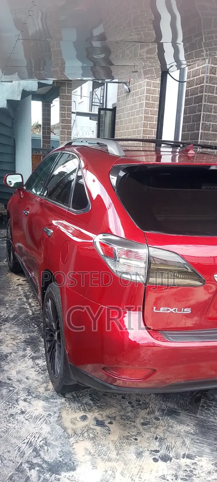 Lexus RX 2010 Red