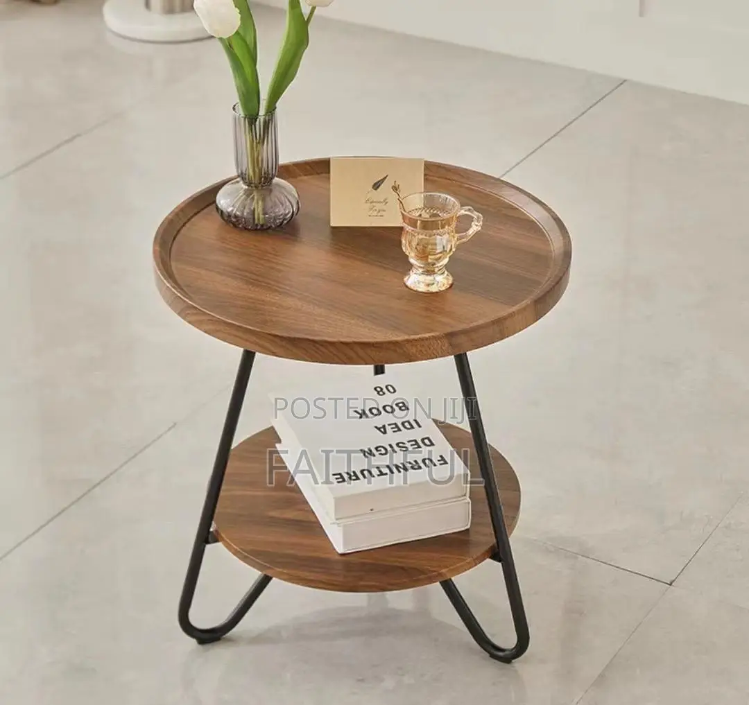 Brown House Side Stool