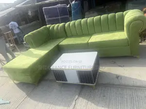 L Shaped Sofa With Center Table