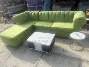 L Shaped Sofa With Center Table