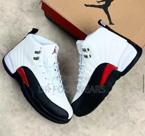 Air Jordan 12-Style High-Top Sneakers – Multiple Colours