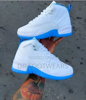 Air Jordan 12-Style High-Top Sneakers – Multiple Colours