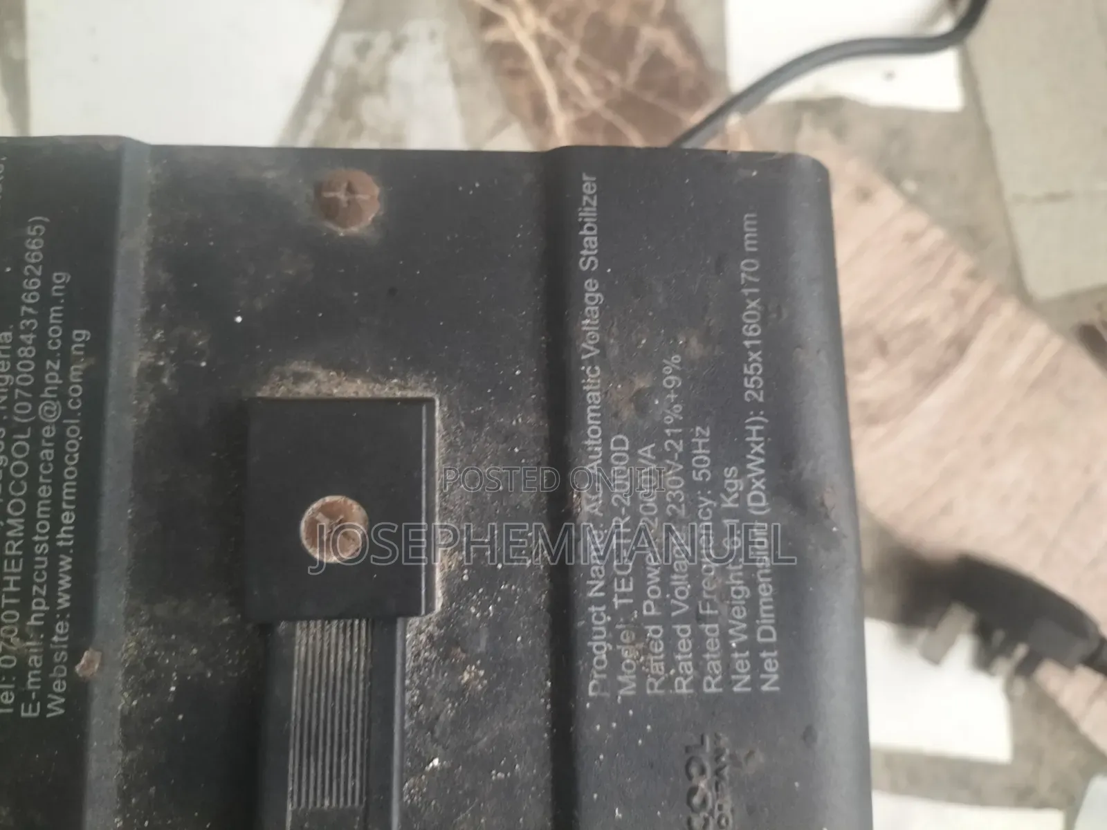 Haier Thermocool Stabilizer