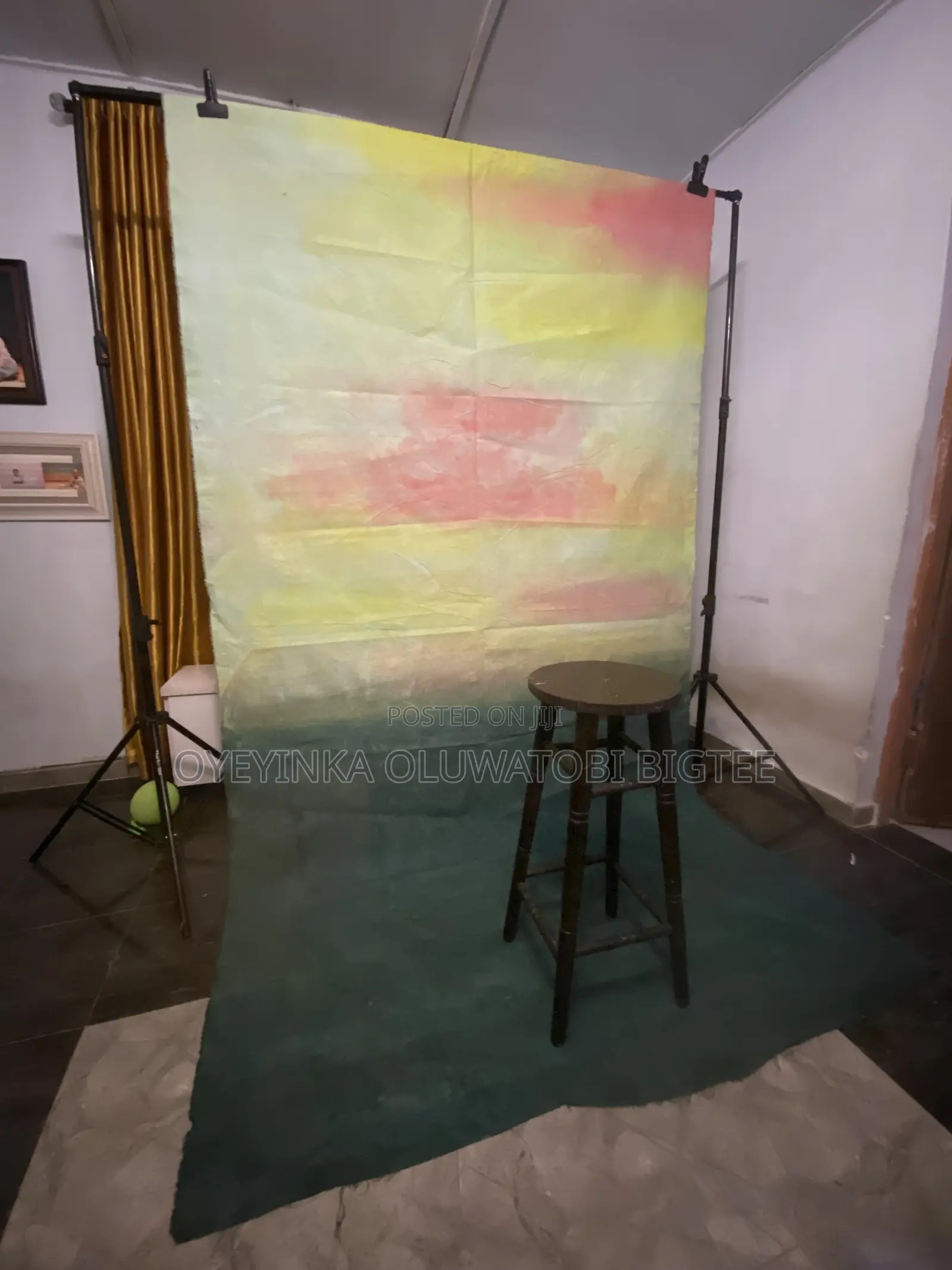 Handmade Custom Canvas Backdrop