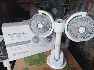Original Double Capacity Rechargeable Fan With Lithium Batteries