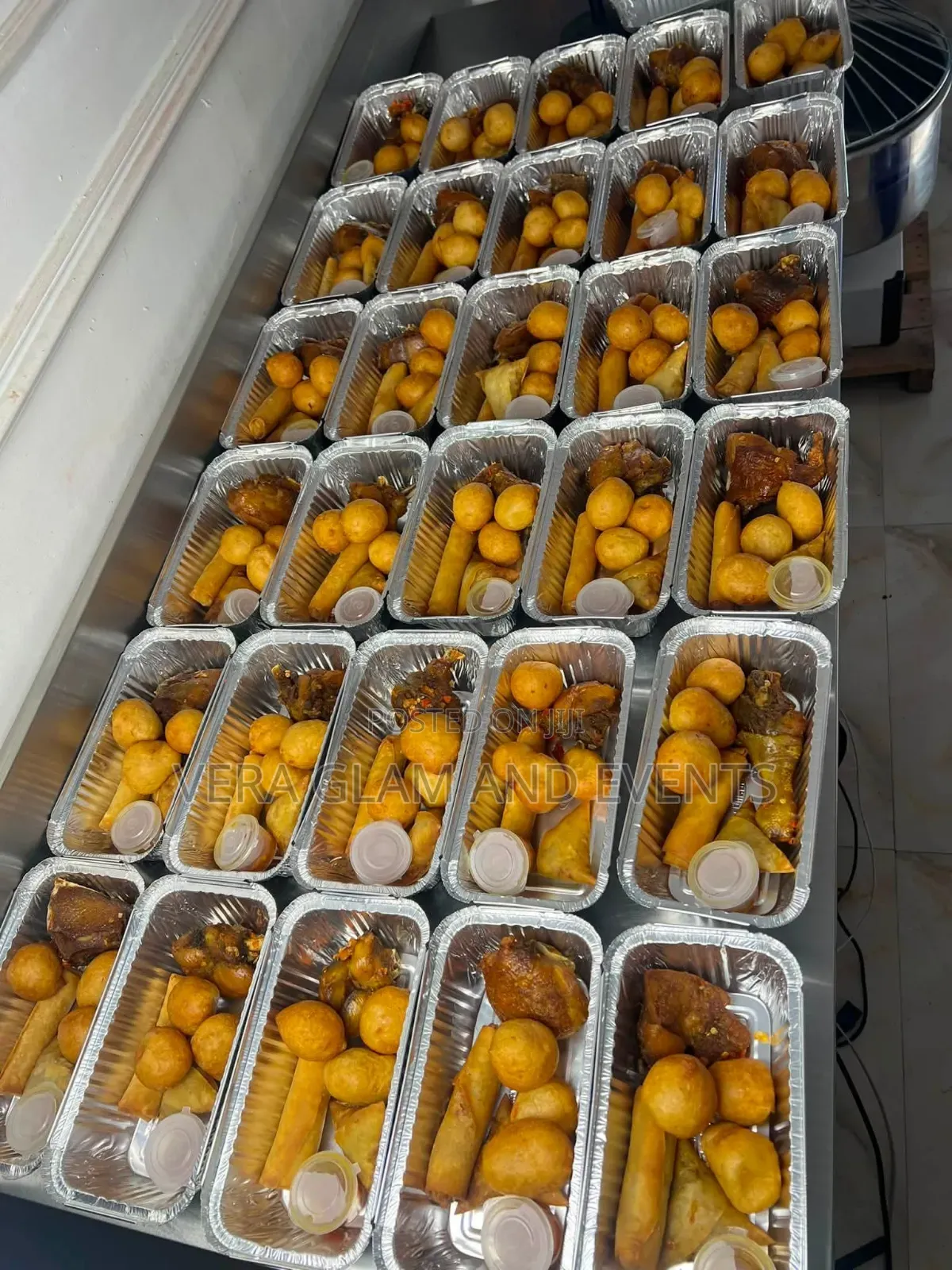 Small Chops and Burger