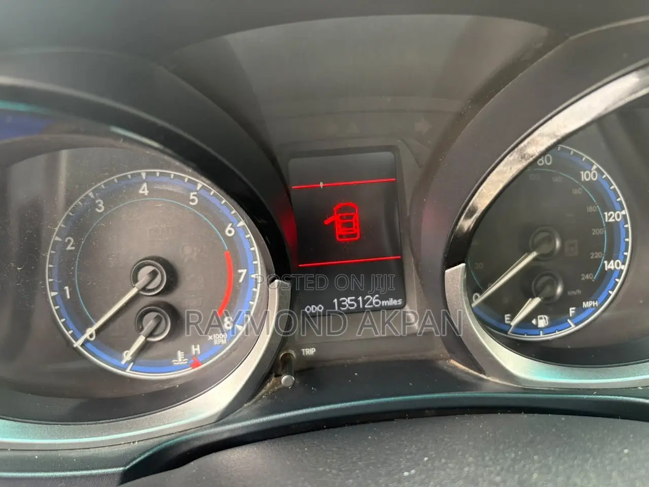 Toyota Corolla 2014 Red