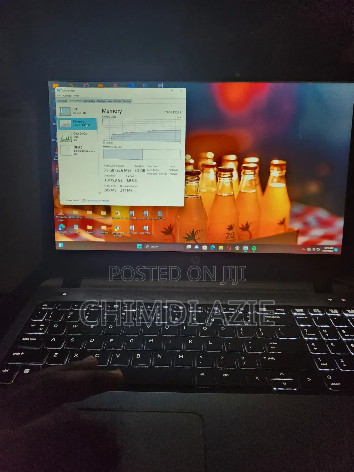 Laptop HP ProBook 450 G2 8GB Intel Core i7 SSD 256GB