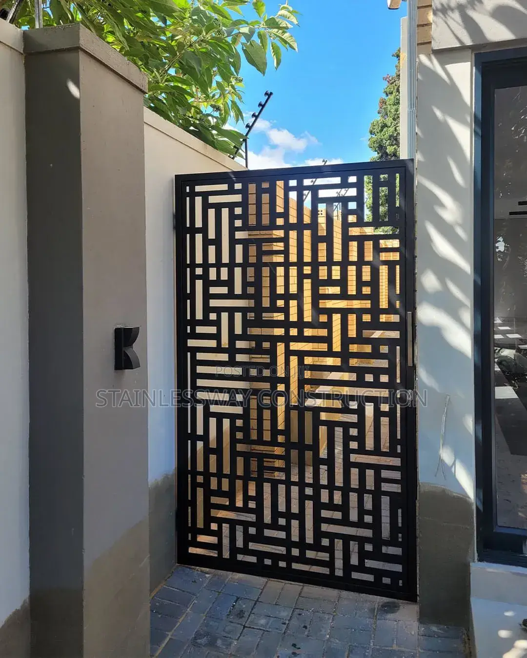 Lasercut Door