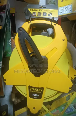 Stanley Powerwinder 100m Fiberglass Long Tape Measure
