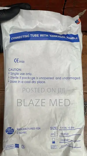 Connecting Sunction Tube With Yankauer