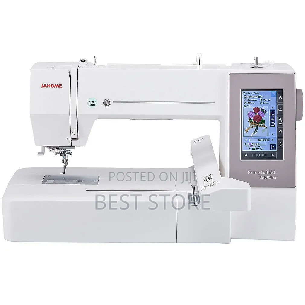 Janome Memory Craft 550E 14" Monogram Embroidery