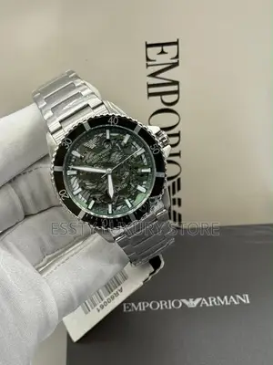 Emporio and Armani Quality Luxury Men Chain Wristwatch