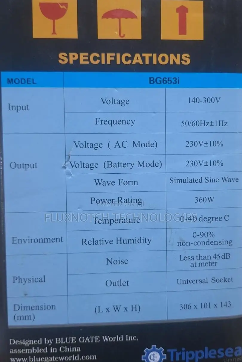 Ups Bluegate