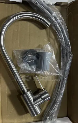 Stainless Steel Long Neck Basin Faucet